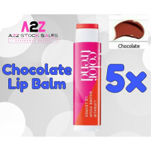5x Avon COLOR TREND Lush Lips Balm Chocolate - SPF15, Hydrates and Soothes Dry Lips, Naturally Derived Oils