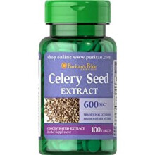 PURITAN'S PRIDE Celery Seed Extract 600mg 100 Tablets