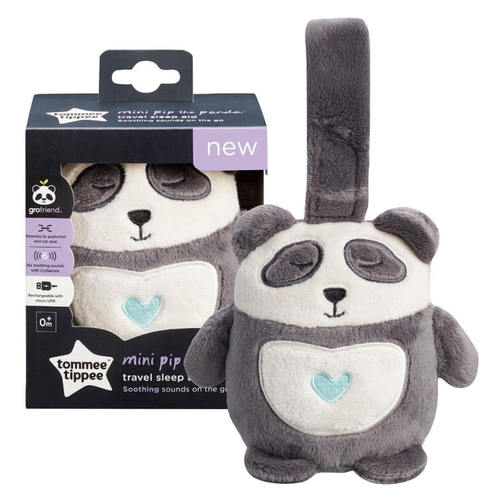 Tommee Tippee Travel Sleep Aid Rechargeable Mini Grofriend Pip the Panda