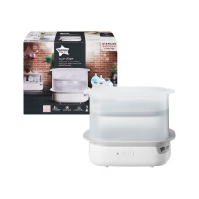 Tommee Tippee Steam Electric Steriliser For Baby Bottles Advanced White - 6 Bottles in 5 Mins - 423221