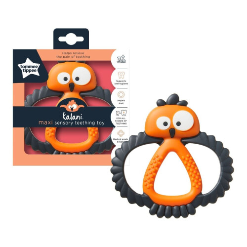 Tommee Tippee Tommee Tippee Kalani Maxi Sensory Teething Toy for Babies Silicone Teether 3m+