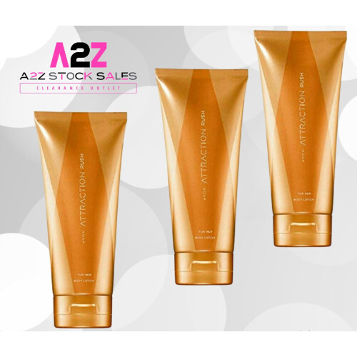Avon 3 x Avon Attraction - Rush - Body Lotion - 150ml