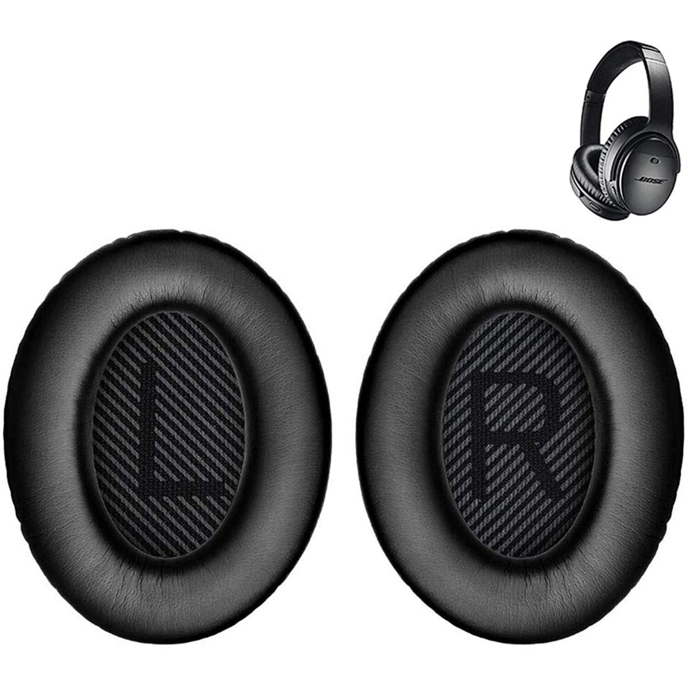 Qc35 Ear Pads For Bose, Qc35 Ii Replacement Earpads, Premium Protein Leather Replacement Ear Cushions For Bose Quietcomfort 35... 779288801752