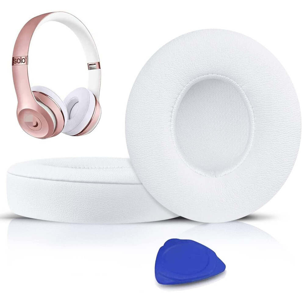 Solowit Earpads Cushions Replacement For Beats Solo 2 & Solo 3 Wireless On-Ear Headphones, Ear Pads With Soft Protein Leather,... 714035094971