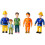 Disney Fireman Sam Action Figures 5-pack, scaled play preschool poseable 3