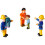 Disney Fireman Sam Action Figures 5-pack, scaled play preschool poseable 4