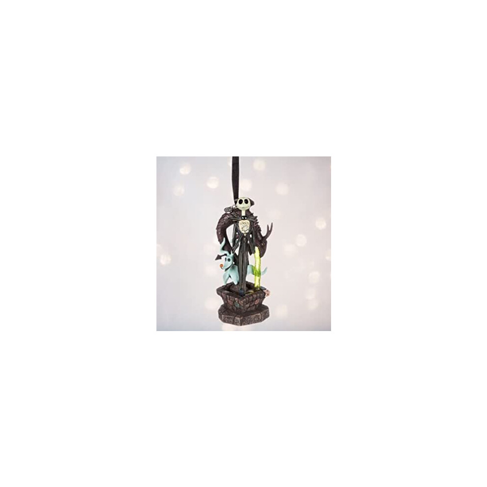 Jack Skellington Light-Up Christmas Decoration Featuring the Dragon