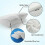 lynker Contour Cuscino in Memory Foam Cuscino ortopedico cervicale di supporto al collo 5