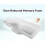 lynker Contour Cuscino in Memory Foam Cuscino ortopedico cervicale di supporto al collo 4