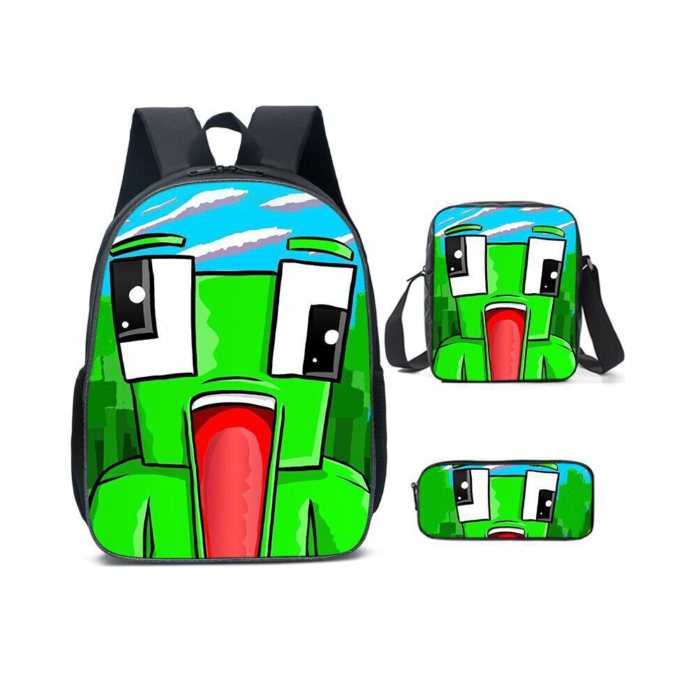 Minecraft creeper school outlet bag