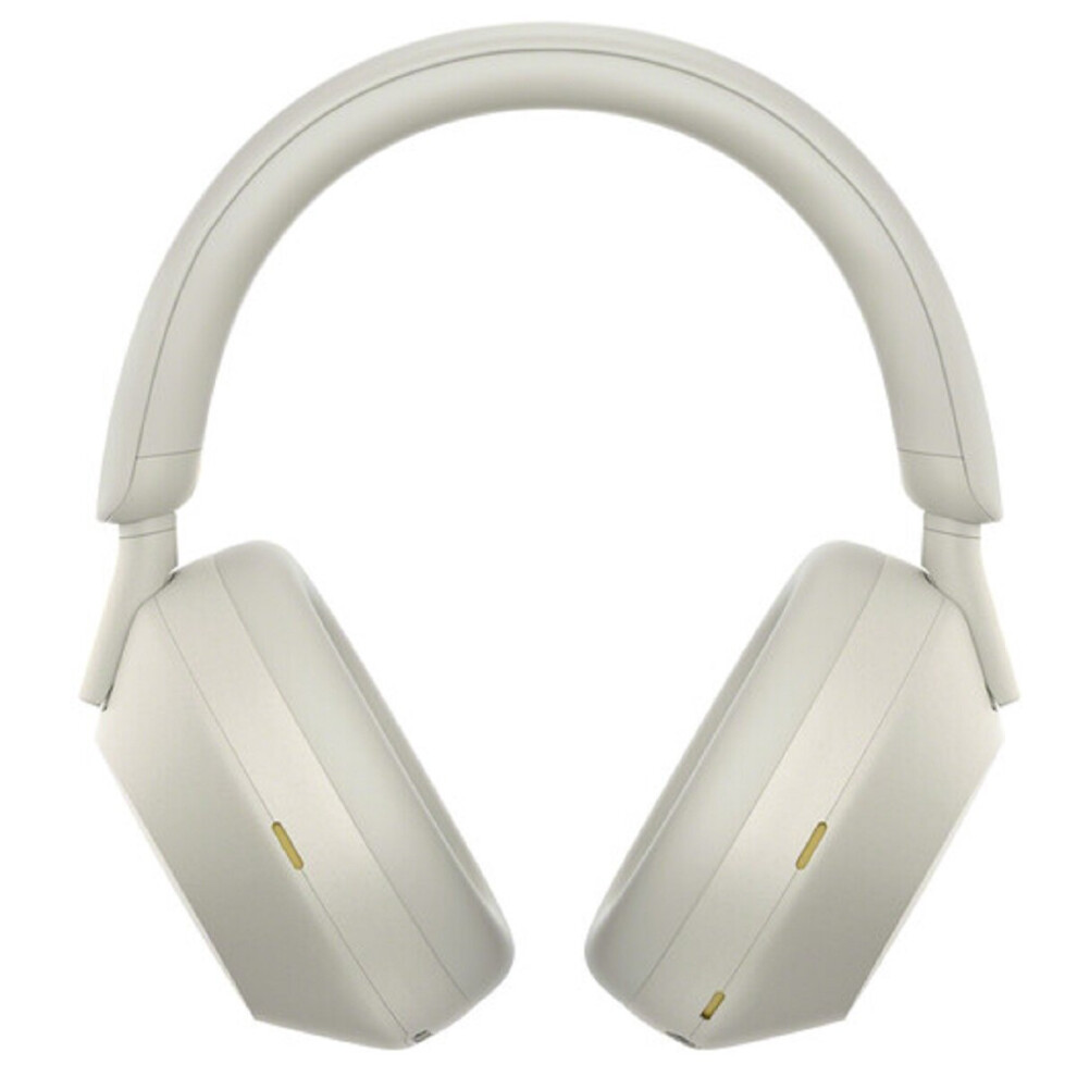 Sony WH-1000XM5 Noise-Canceling Wireless Over-Ear Headphones - Silver