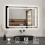 AICA (800x600) Aica Illuminated Bathroom LED Mirror Backlit Touch 3