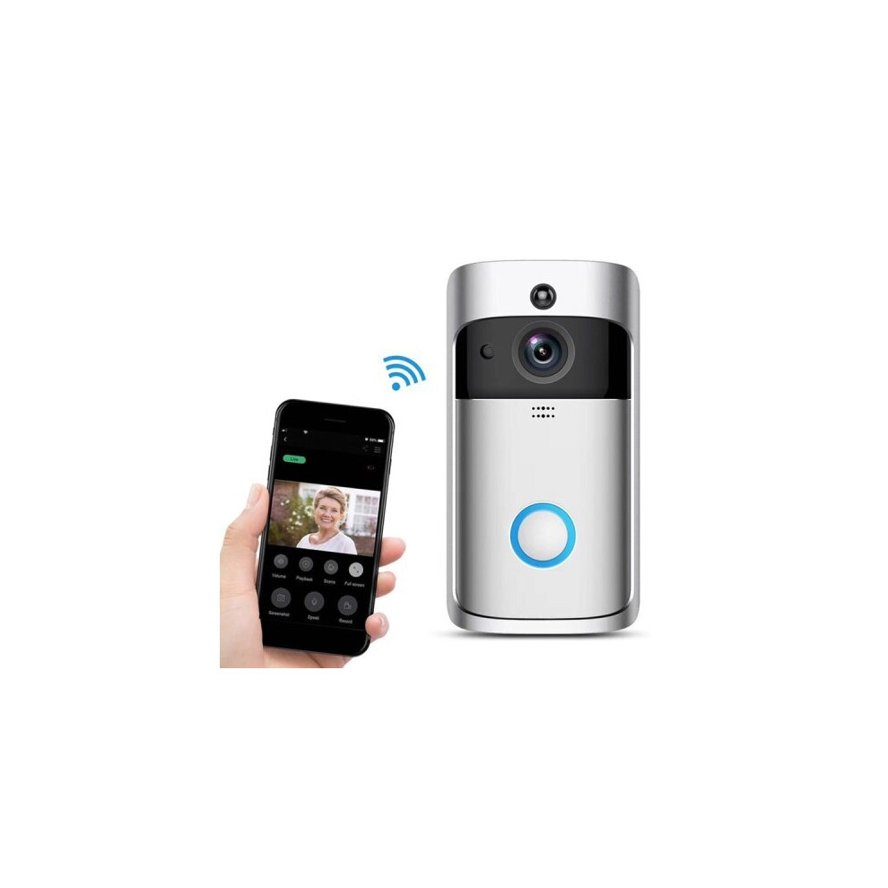 Smart Wifi Video Doorbell With Cloud Storage For Ios&Android 7381457026571