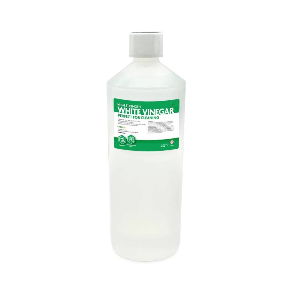 Hexeal HIGH STRENGTH WHITE VINEGAR | 1L | Cleaning - Grease remover, Surface cleaner, Floor/Window cleaner