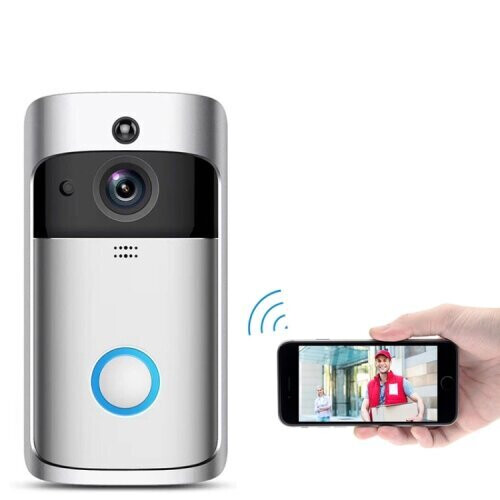 Smart WiFi Video Doorbell with Cloud Storage for iOS&Android 1