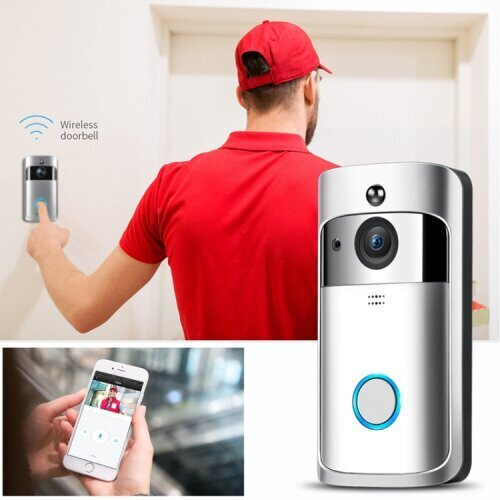 Smart WiFi Video Doorbell with Cloud Storage for iOS&Android 2