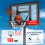 Gymax Basketball Stand System Shatterproof Backboard Adjustable Basketball Hoop 7
