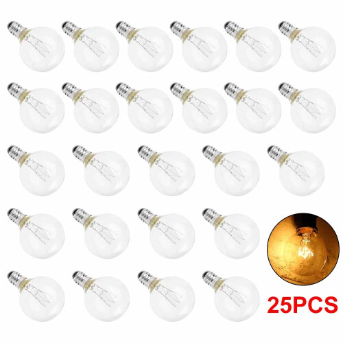 25x G40 Replacement Globe Bulbs Garden Outdoor Lights Festoon String 2