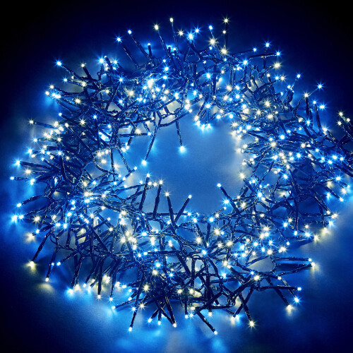 NETTA (480 LED, Warm and Cool ) NETTA Cluster Lights with 8 Light Modes