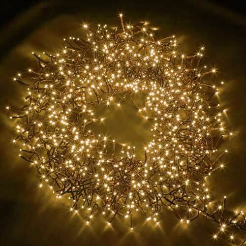 NETTA (720 LED, Warm White) NETTA Cluster Lights with 8 Light Modes