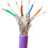 Loops 25m CAT6a S/FTP LSZH Cable Low Smoke Shielded Screened Pure Copper 23 AWG Data 2