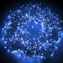 (480 LED, Cool White) NETTA Cluster Lights with 8 Light Modes