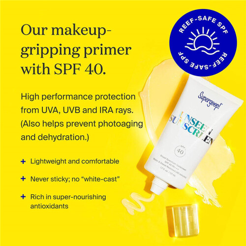 Supergoop! Unseen Sunscreen SPF 40, 1.7 oz 1