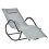 Grey Luxury Sunbed Zero Gravity Rocking Chair Sun Lounger Best 10