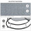 Grey Luxury Sunbed Zero Gravity Rocking Chair Sun Lounger Best 2