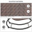 Brown Luxury Sunbed Zero Gravity Rocking Chair Sun Lounger Best 5