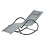 Grey Luxury Sunbed Zero Gravity Rocking Chair Sun Lounger Best 9