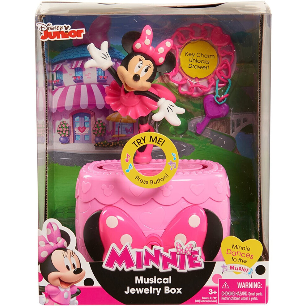 Just Play Minnie Bow-Tique Musical Jewelry Box Role Play