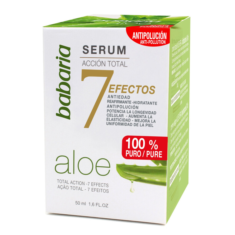Babaria Naturals Aloe Vera 7 Effects Facial Serum 50Ml