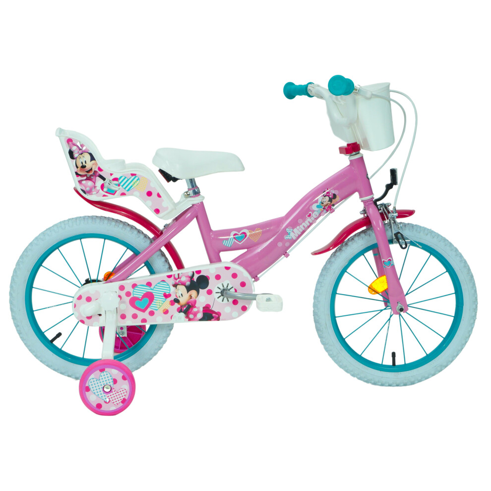 Huffy Disney Minnie Mouse 16" Kids Bike - Pink/Blue