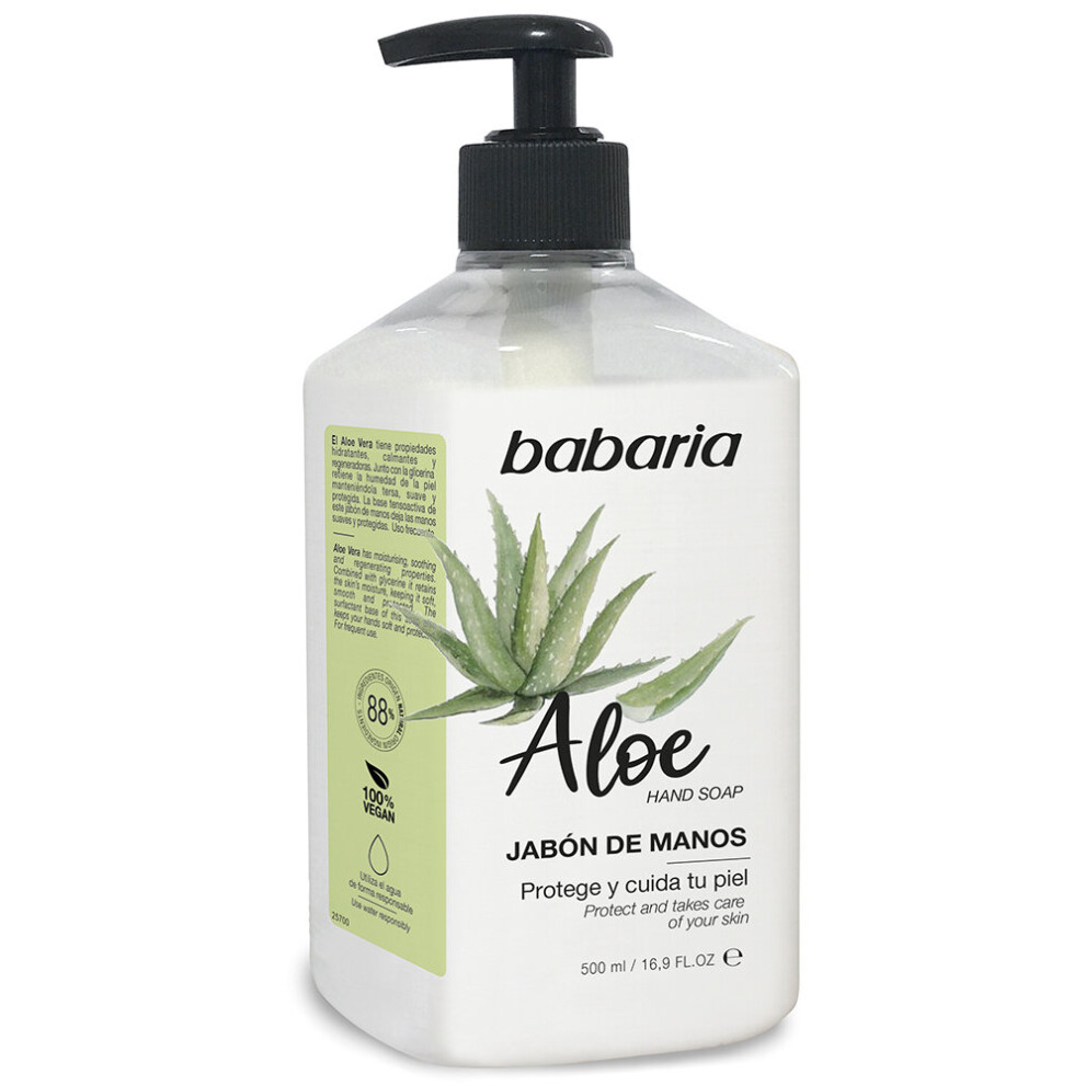 Babaria Aloe Vera Liquid Hand Soap 500Ml