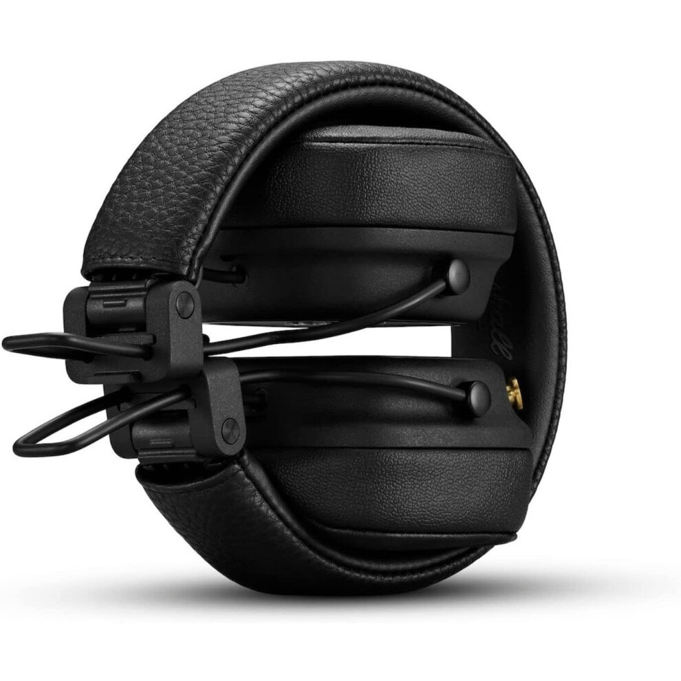 Marshall Major IV On-Ear Bluetooth Headphone, Black Black Standard 