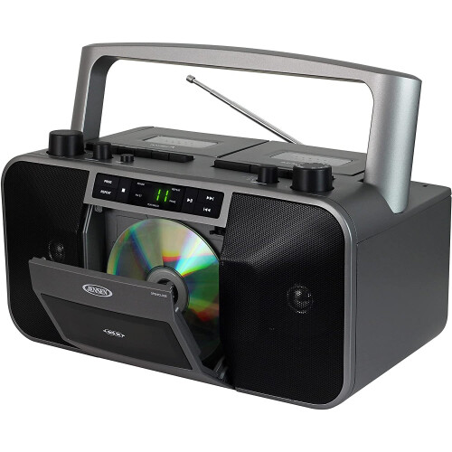 Jensen Mcr 1500 Mcr 1500 Portable Stereo Cd Player And Dual Deck Cassette Playerrecorder With 4166