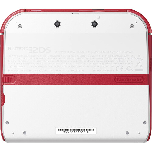 Refurbished Nintendo Nintendo 2DS - Scarlet Red / White 2