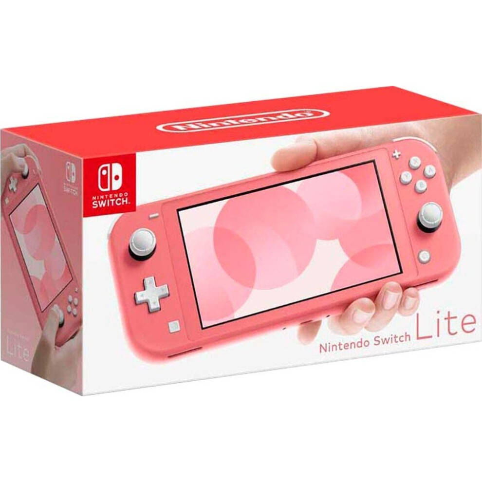 2021 Newest Switch Lite Game Console, Coral Pink