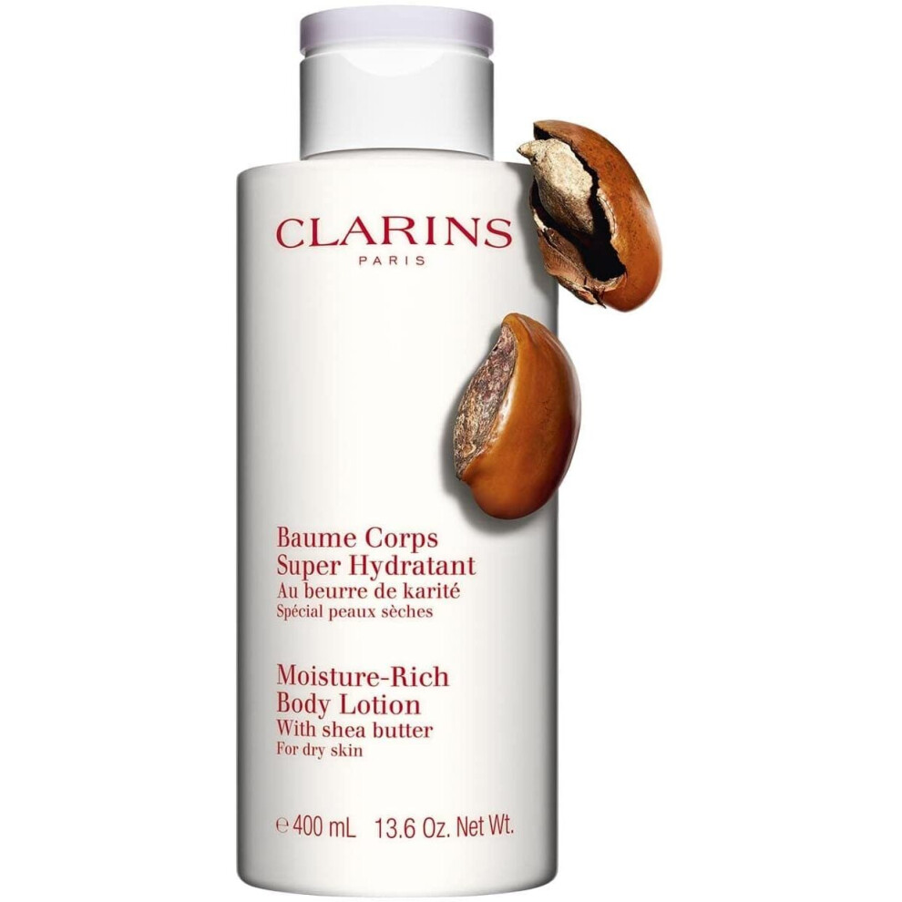 Clarins Moisture Rich Body Lotion (Dry Skin), 400ml - UK