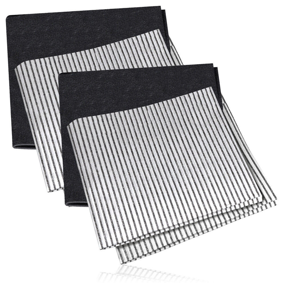 Spares2go Cooker Hood Filter Set For Hygena Vent Extractor Fan (4 X Grease + 2 X Carbon Filters)