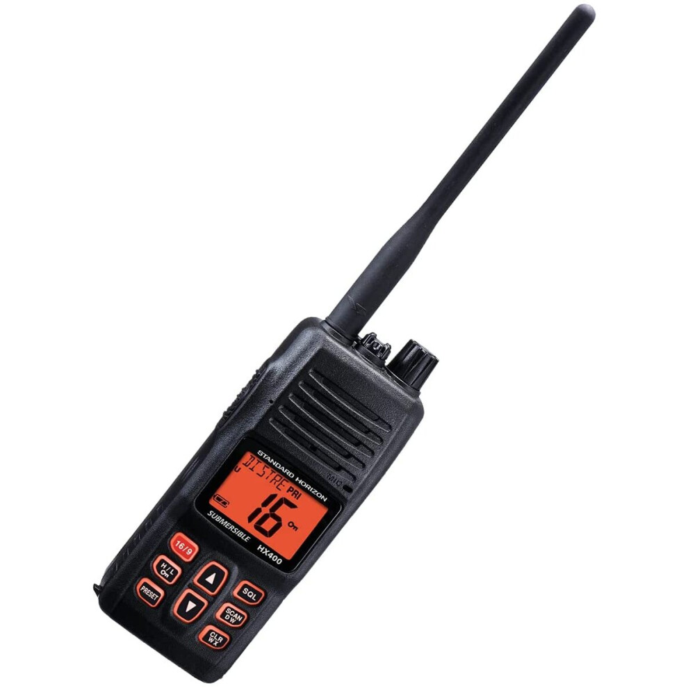 Standard Horizon Hx400 W/Sbr-29Li, Handheld Vhf Marine Radio Radio Standard Packaging 788026123841