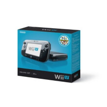 Nintendo Wii U Console - 32GB Black Deluxe Set - Refurbished