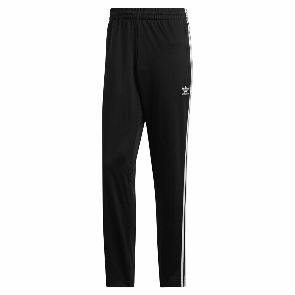 (Medium) adidas 'Originals' Firebird Mens Track Pants - Black