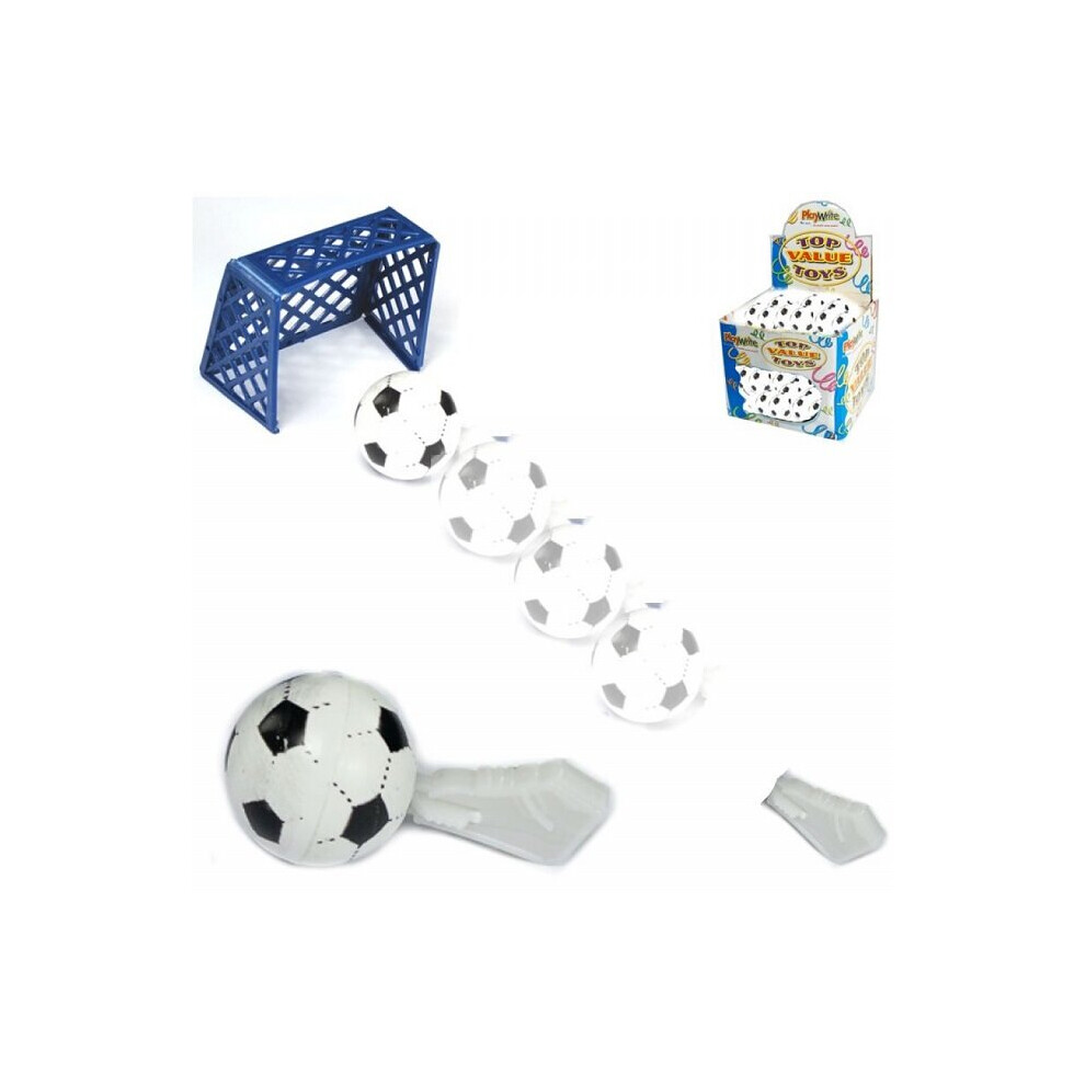 (1 x Football Shooter Game) Mini Football Shooter Games Pinata Toy Loot Party Bag Fillers Wedding Kids Gift