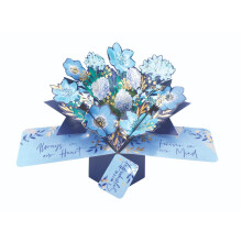 With Sympathy In Our Heart Pop-Up Greeting Card Second Nature 3D Pop Up Cards