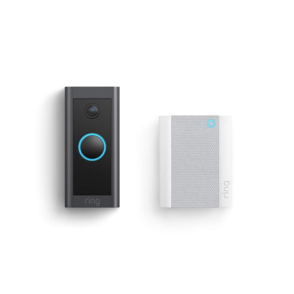 Photos - Doorbell Ring Video Wired with Chime Bundle - 1080p HD, 2-Way Talk, Motion Alerts, Night Vision, Real-Time Notification