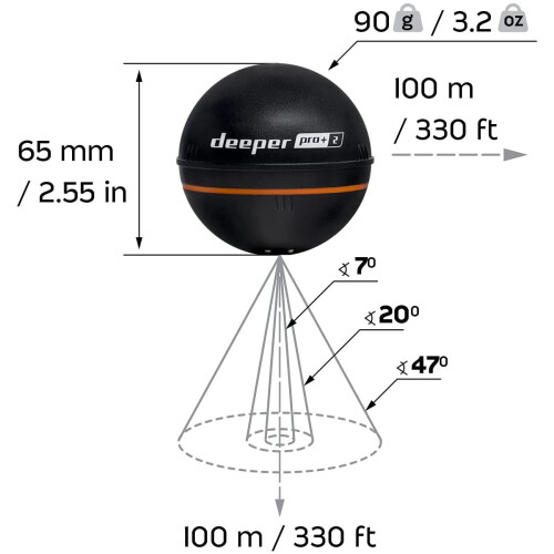 Deeper Pro 2.0 ekkolod 2