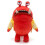 Disney Monsters University Big Red Mini Bean Bag Soft Toy 1
