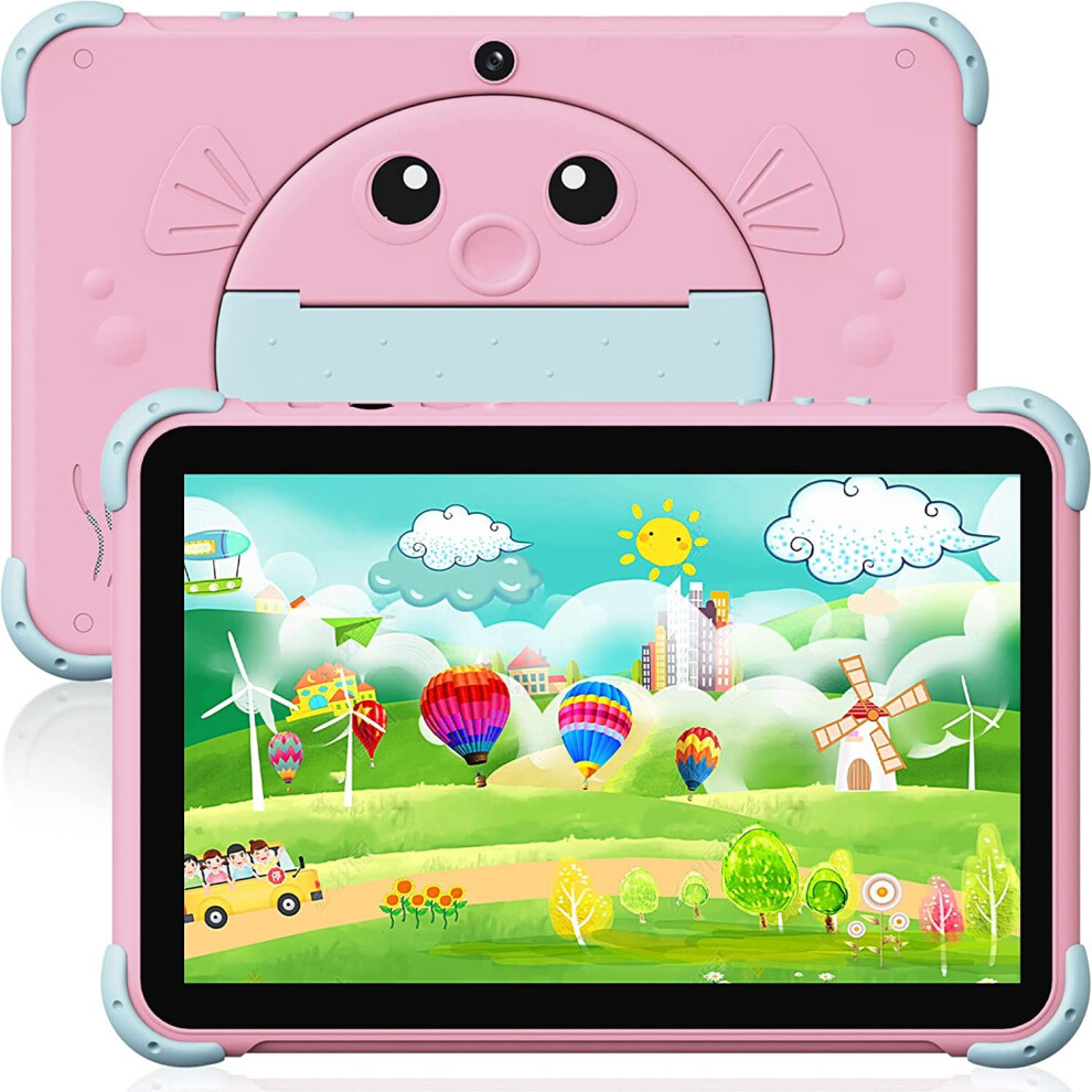 Kids Tablet 10 inch Tablet for kids Wifi Kids Tablets for Toddlers, Toddler Tablet with Dual Camera Android 11.0 2GB 32GB ROM 1280x800 HD IPS ..